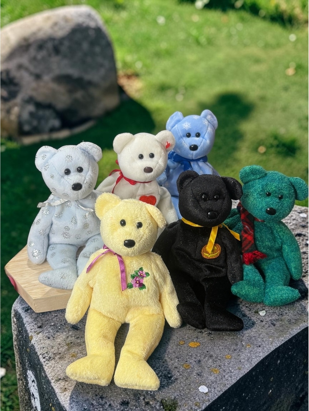 TY Beanie Babies Seasonal Bear Collector’s Lot- 6 Holiday Y2K VINTAGE 1999-2002